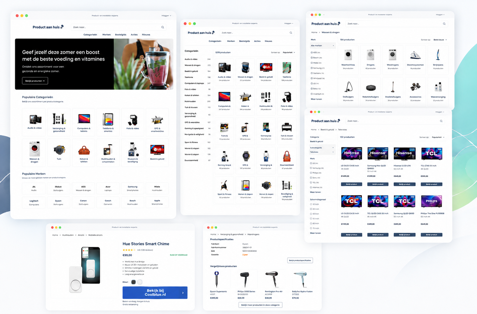 Visie en toekomst van Product aan huis